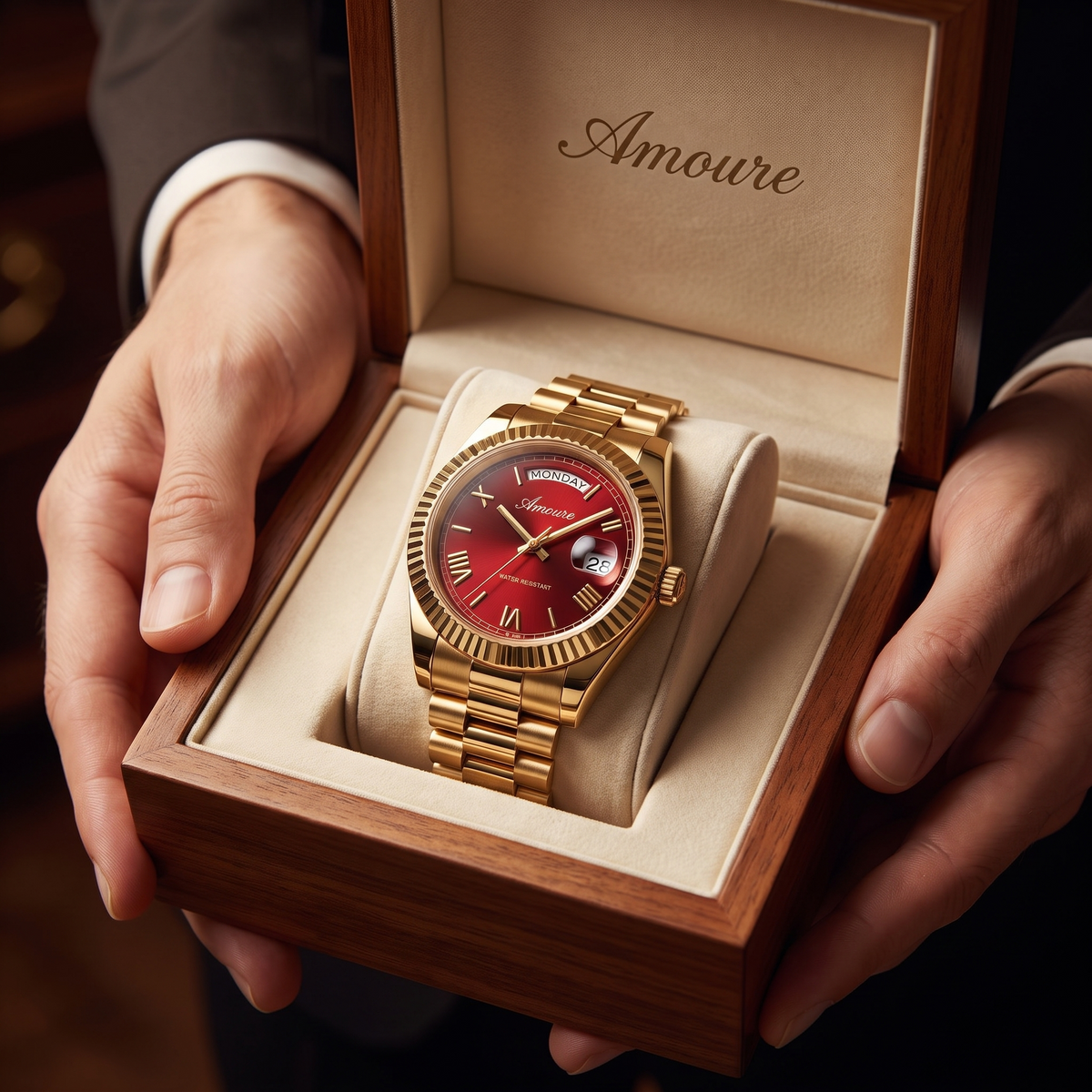 Amoure Valcourt – Gold Crimson