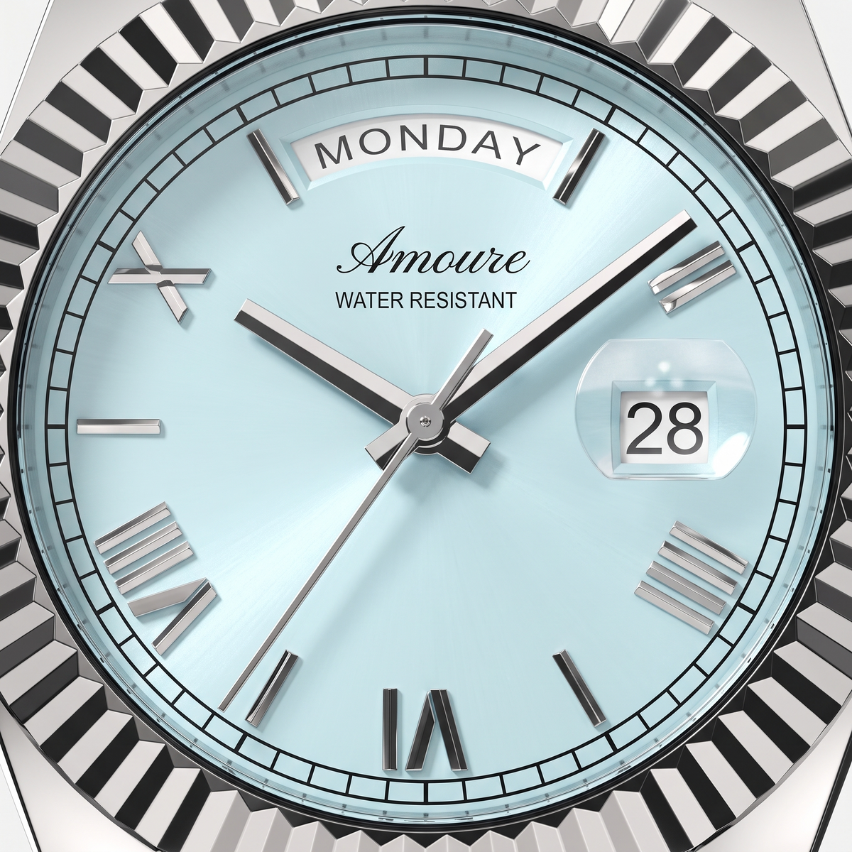 Amoure Valcourt – Tiffany Blue (detail)