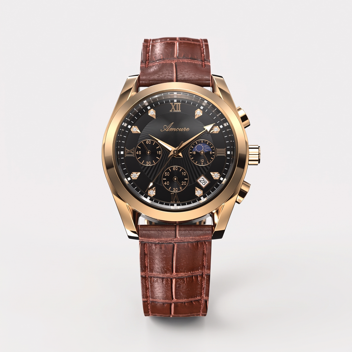Amoure Solvane – Rose Gold Obsidian