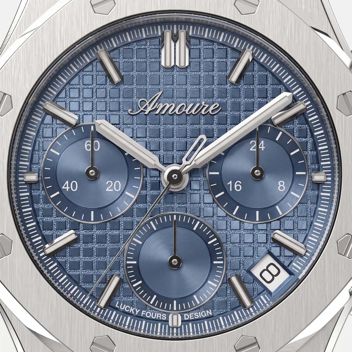 Amoure Octavane – Silver Ocean (detail)