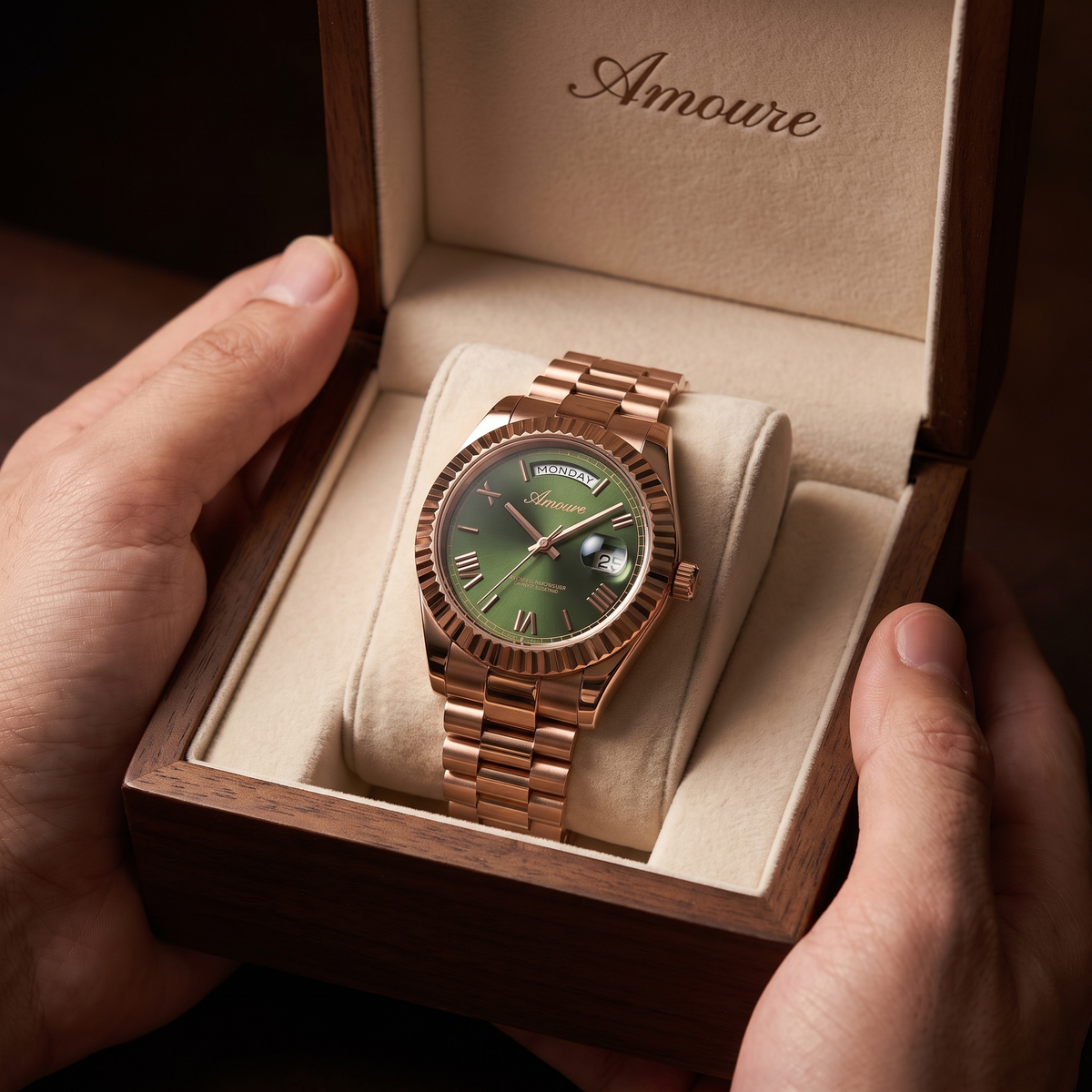 Amoure Valcourt – Rose Emerald