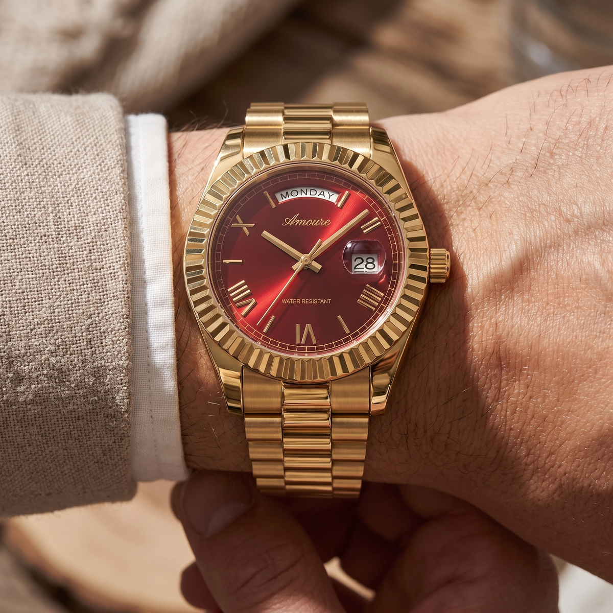 Amoure Valcourt – Gold Crimson