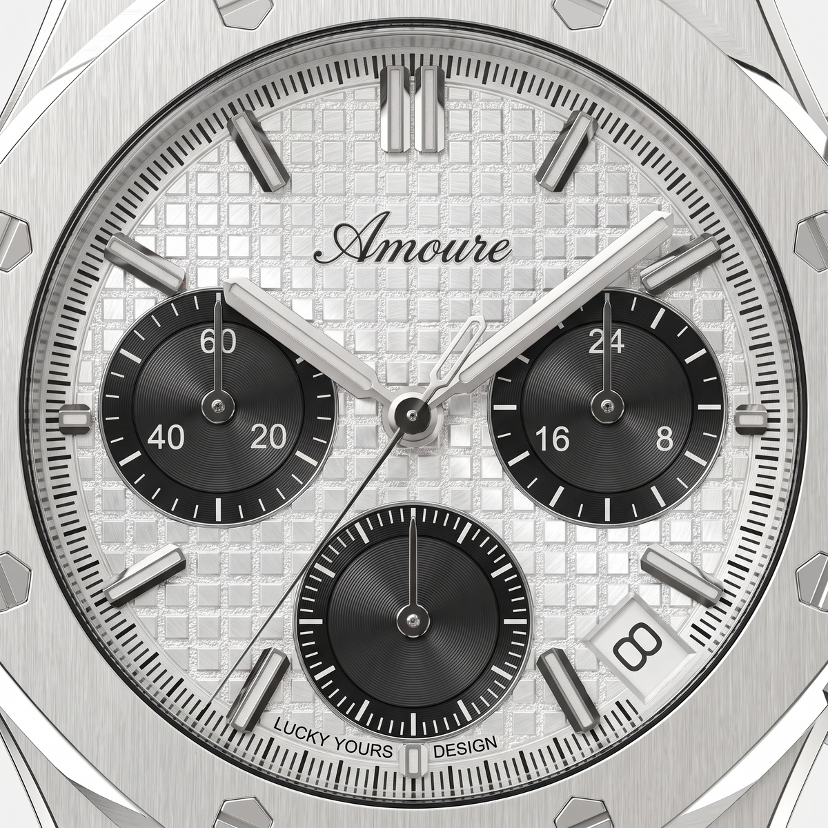 Amoure Octavane – Silver Ice (detail)