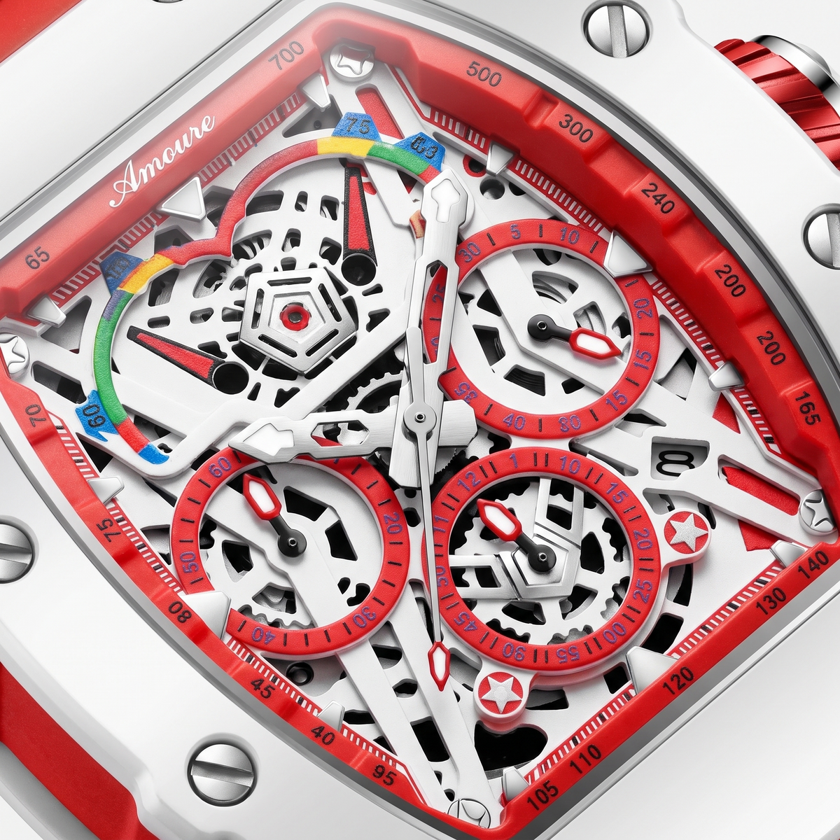 Amoure Voltrix – Red (detail)