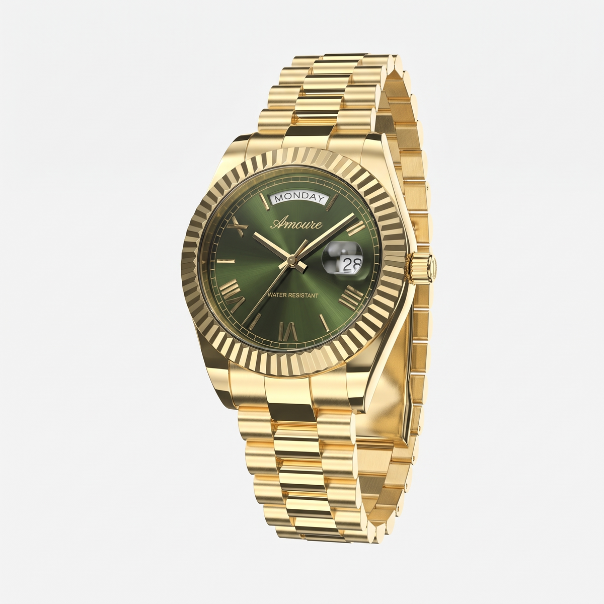 Amoure Valcourt – Gold Emerald
