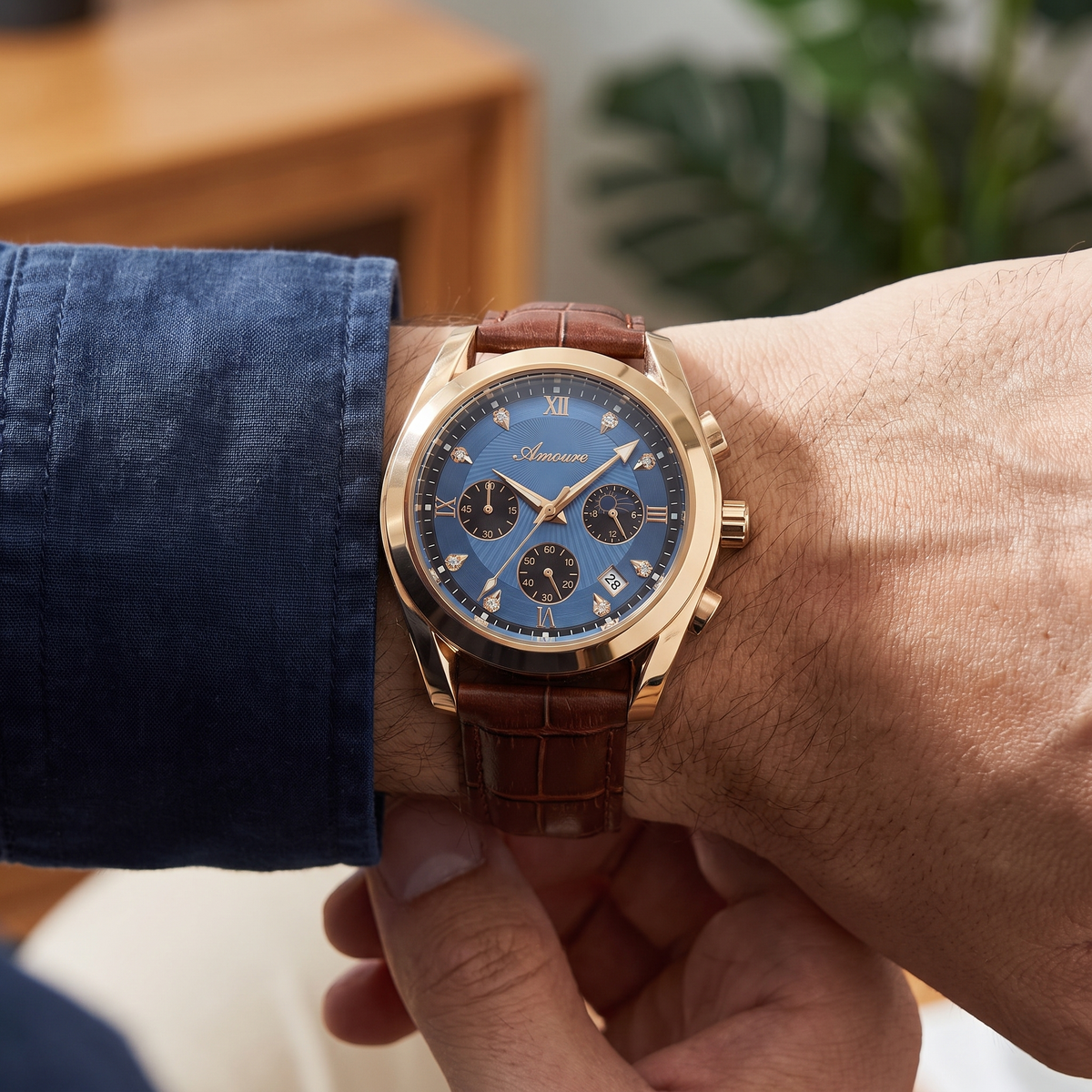 Amoure Solvane – Rose Gold Ocean