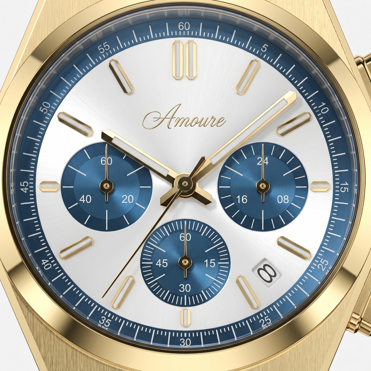 Amoure Belvantis – Gold Ocean Steel (detail)