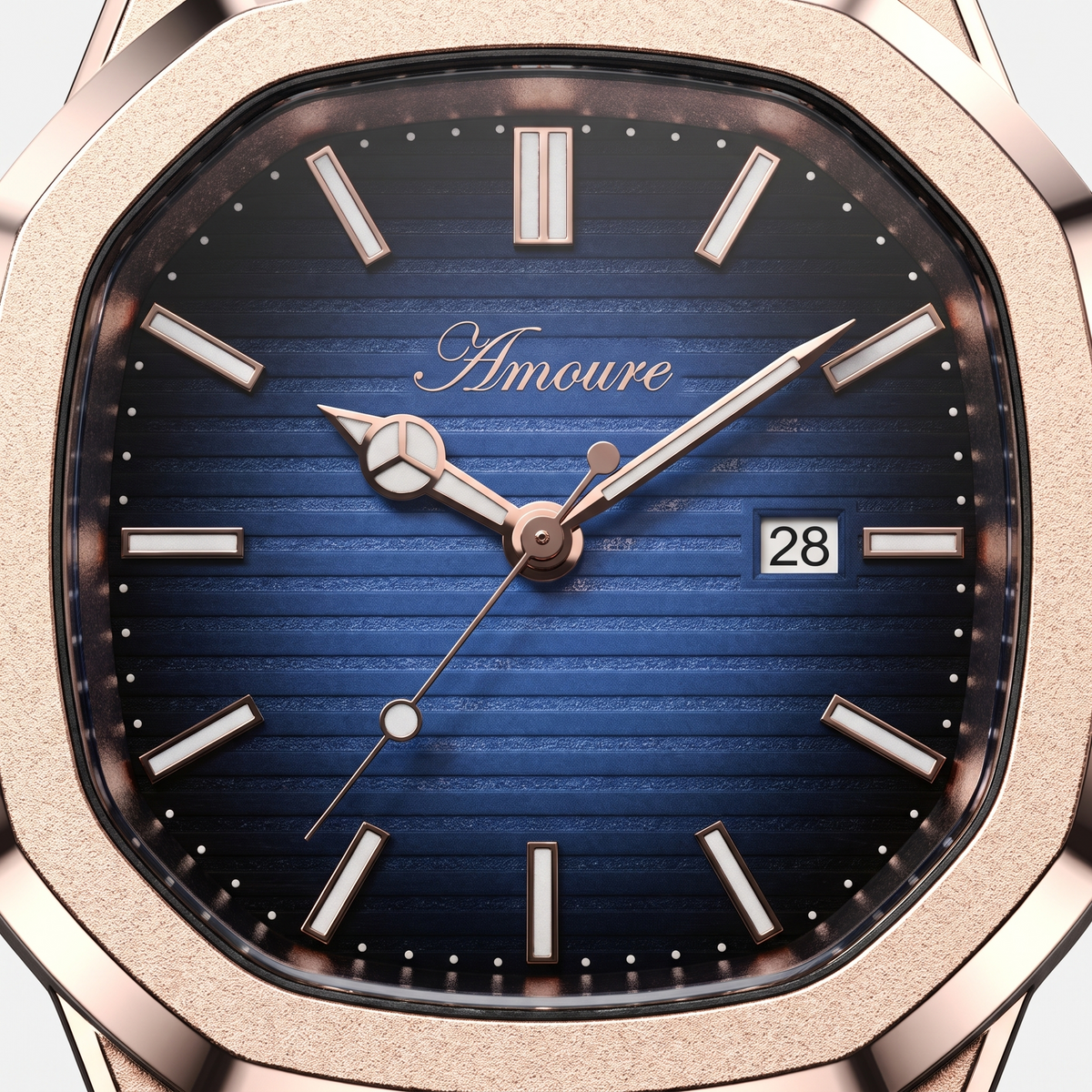 Amoure Valmont – Rose Gold Ocean (detail)